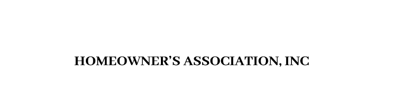 Saratoga HOA